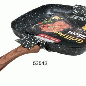 SARTEN CUADRADO PARRILLA PREMIUM 28.8X28.8X47CM