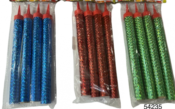 SET VELA BENGALA 4/1 15CM