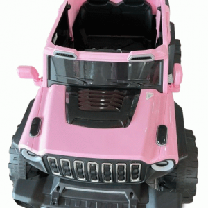 JEEP ROSADO MONTABLE RECARGABLE 110V