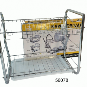 ESCURRIDOR ACERO INOX 2NIVELES 40X27X36CM