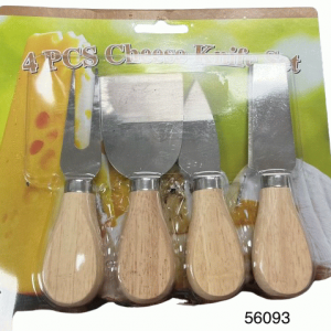 SET CUCHILLO P/QUESOS 4/1 12CM