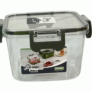 ENVASE PET CUADRADO C/TAPA HTICA 14X14X10CM
