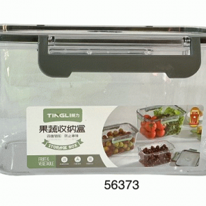 ENVASE PET RECTANGULAR C/TAPA HTICA 28X19X13CM