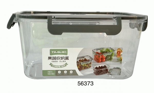 ENVASE PET RECTANGULAR C/TAPA HTICA 28X19X13CM