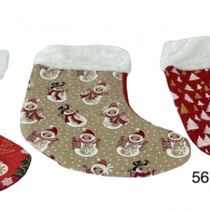 BOTA DE NAVIDAD C/DISEÑO 17X40CM