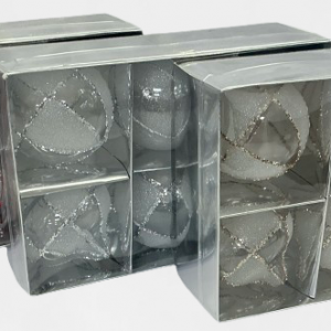 SET BOLAS P/ARBOL DE NAVIDAD 6/1 8CM