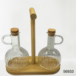 SET ACEITERA+VINAGRERA C/ESTANTE 3/1