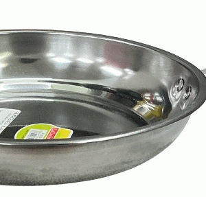 LACOCINERA SARTEN ACERO INOXIDABLE 24.5X38.5CM