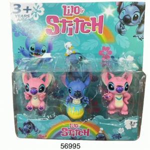 SET FIGURAS MUÑECOS 9CM 3/1
