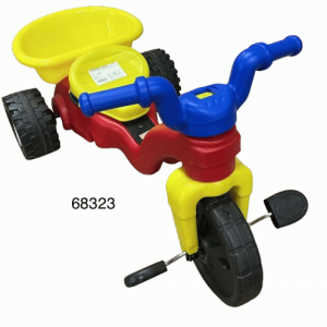 TRICICLO P/NIÑO C/VOLQUETA 43x45x72CM