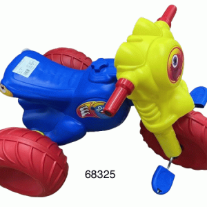 TRICICLO MONSTER ROJO/AZUL 44x50x68CM