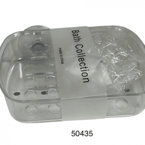 JABONERA PLAST C/SUCCION 13X9.5X3CM