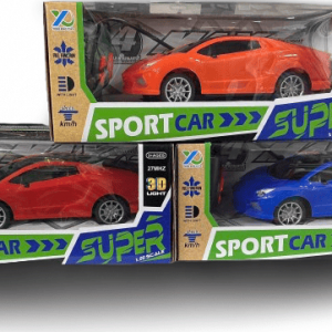 CARRO DEPORTIVO CONTROL 1:18 C/FUNCIONES CAJA