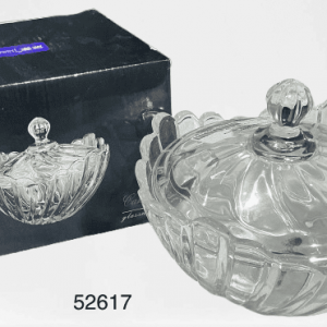BOMBONERA DE CRISTAL 18X15CM