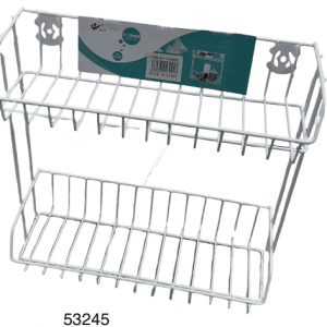 ORGANIZADOR COLGANTE METAL 2NIVELES 32X12X31CM