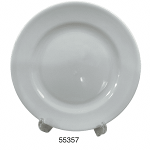 PLATO REDONDO MELAM BLANCO 12"