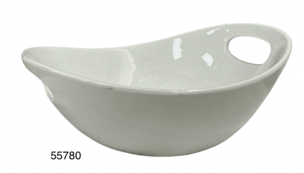 FUENTE P/SERVIR BLANCA 25X22X10CM