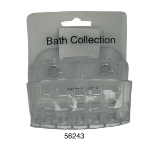 JABONERA C/SUCCION 9.5X5.5X6.5CM