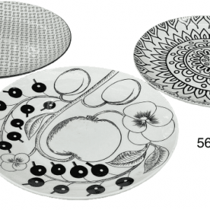 PLATO LLANO C/DISEÑO 10.5"