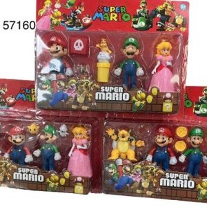 SET FIGURAS ACCION C/ACCESORIOS 4.5" 4/1