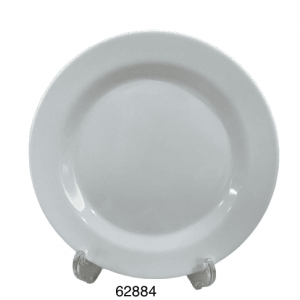 PLATO LLANO MELAM BLANCO 10"