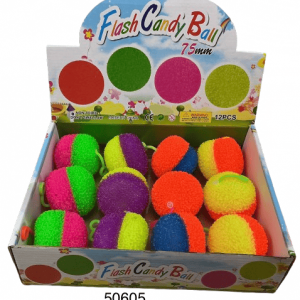 PELOTA FLASH C/LUZ 8CM