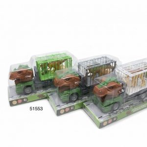 SET CAMION DINO C/ACCESORIOS PLATAFORMA