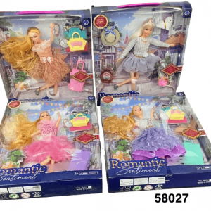 MUÑECA C/ACCESORIOS 28X32.5CM