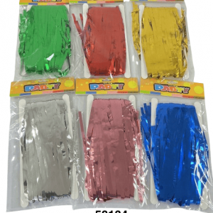 CORTINA METALICA P/FIESTA DORADA 100X200CM