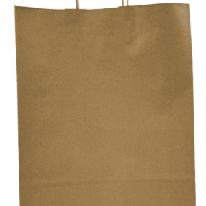 BOLSA KRAFT P/REGALO MARRON 31X42X11.5CM
