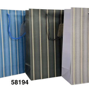 BOLSA DE PAPEL P/REGALO C/DIS 26X32X10CM