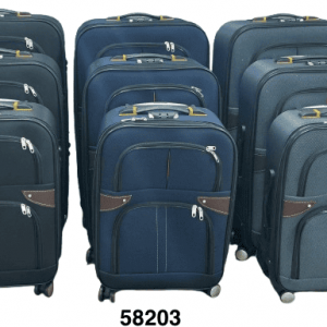 SET MALETAS TELA 3/1 20/24/28