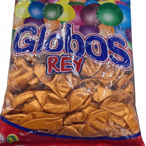 VEJIGAS REY #9 METALICO DORADO 144/1