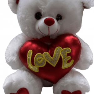 PELUCHE C/CORAZON 50CM