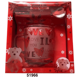 POZUELO CRISTAL C/CUCHARA SV 14X15.5X7.5CM