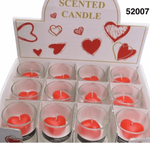 VELA DE ENAMORADO 5X6CM