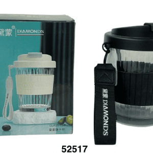 VASO CRISTAL C/TAPA 9.5X13.5CM