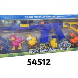 SET PISTOLA C/FUNCIONES+ACCESORIOS