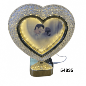 PORTARETRATO DE ENAMORADO C/LUZ 20.5X24CM