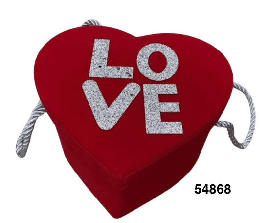 CAJITA LOVE CORAZON SAN VALENTIN 16X15X9.8CM