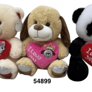 PELUCHE DE ENAMORADO SURTIDO 30CM