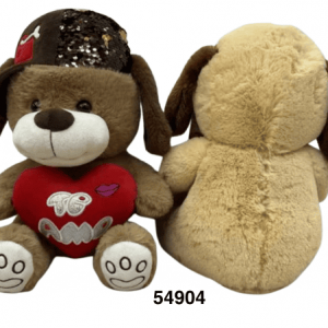 PELUCHE DE ENAMORADO PERRO 30CM