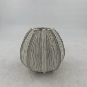 FLORERO DE PORCELANA 14.5X14.5X20CM