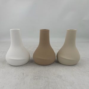 FLORERO DE PORCELANA 10X10X33CM