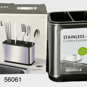 ORGANIZADOR P/COCINA ACERO INOX 18X8.3X13CM