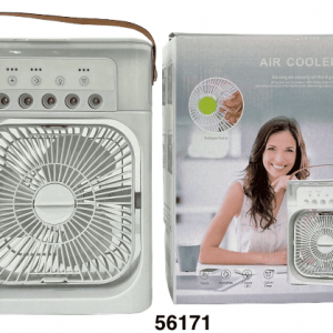 ABANICO RECARGABLE C/AGARRADERA 17.5X22.5CM