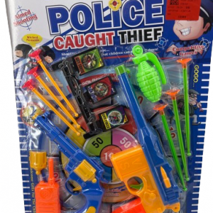 PISTOLA POLICIA C/ACCESORIOS BLISTER