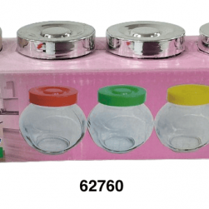 SET DE ENVASES DE CRISTAL 4/1