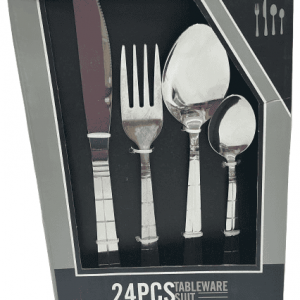 SET CUBERTERIA 24/1 CAJA