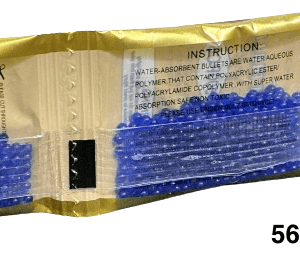 BOLITA P/PISTOLA HIDROGEL 500PCS/1 5000PAQ